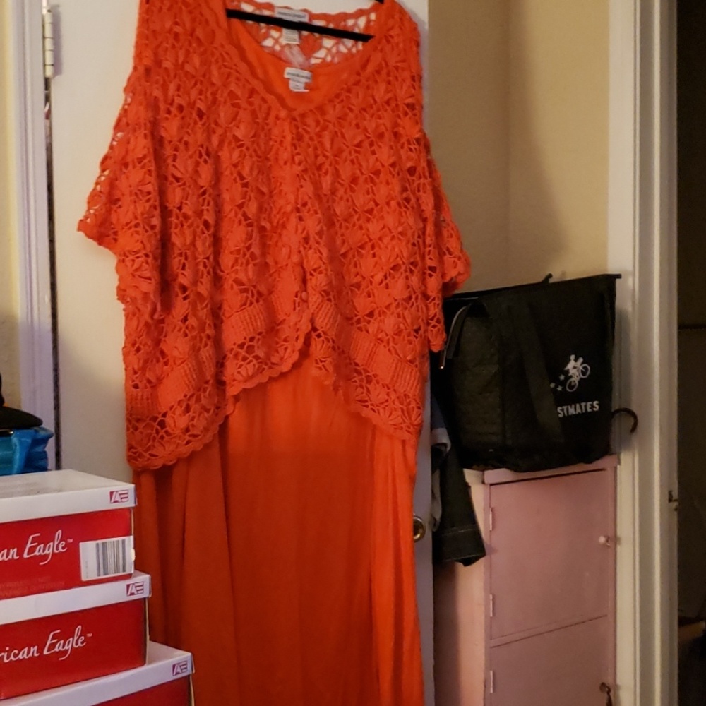 Dress with a shrug
